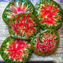 Ananas Noir Yeşil Kırmızı Etli Domates Tohumu (15 tohum)