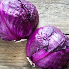 Ata Tohum Geleneksel Mor Lahana Tohumu (100 Tohum)